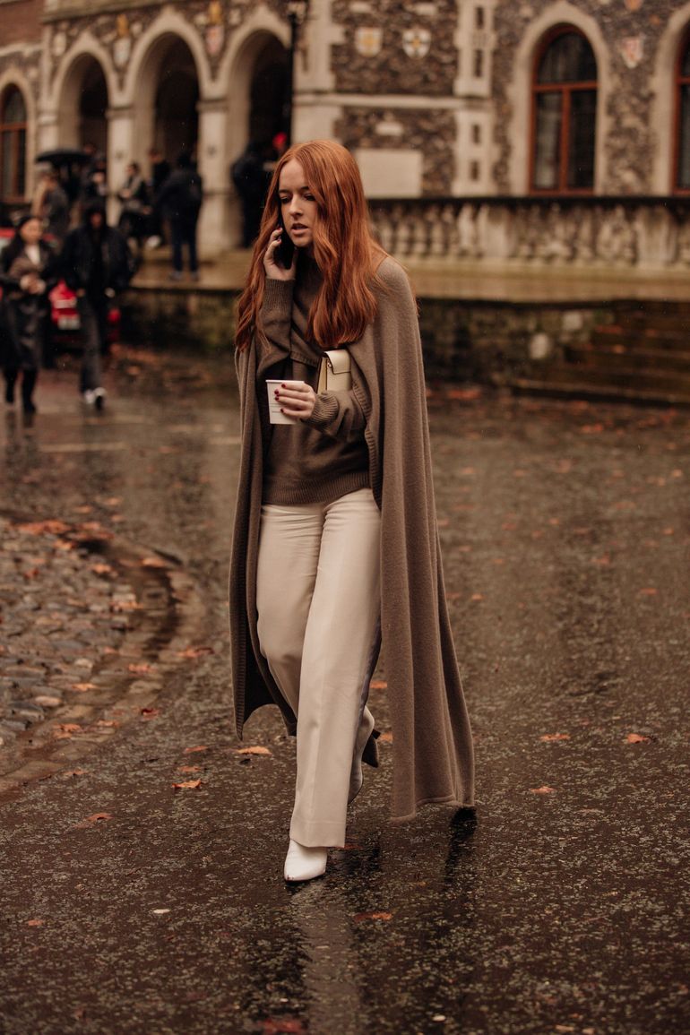 50 оттенков коричневого: стритстайл Лондонской недели моды